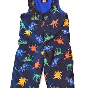 The Children's Place Blue Dinosaur Snow pants